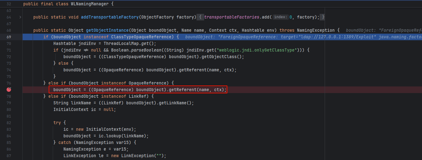 Tiếp tục debug quá trình khôi phục object